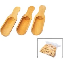 Özgürce Bambu Baharat Kürek Kaşığı 6'lı Set, Şık ve Kullanışlı Mutfak Aksesuarı