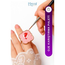 Misyul Oje Karıştırma Paleti Yüzük Tip Gold-Rose MIS-2400