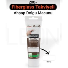Karapolat Ahşap Parke Tamir Macunu Beyaz Mobilya Masa Dolgu Çatlak Çizik Giderici 125ML