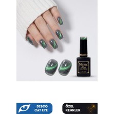 Misyul Uv LED Kalıcı Oje Nail Art 15 ml Dynamic Disco Cat Eye DC12