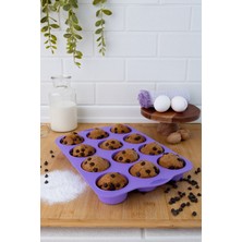 Özgürce 12'li Silindir Muffin, Kuru Pasta ve Kek Kalıbı Seti