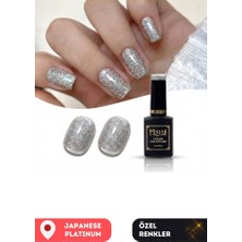 Misyul Uv LED Kalıcı Oje Nail Art 15 ml Japanese Platinum J04