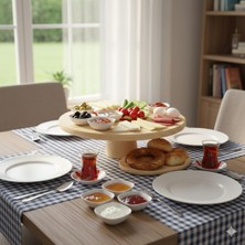 Özgürce Şık ve Dayanıklı 25 cm Ayaklı Sunum Standı, Pratik ve Kullanışlı Tasarım