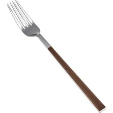 Özgürce Ahşap Tekli Yemek Çatalı, 21 Cm, Şık ve Dayanıklı Tasarım