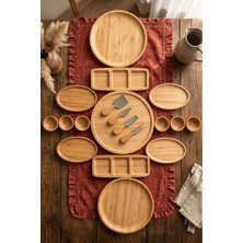 Özgürce 19 Parça Kahvaltı Takımı, Şık ve Zarif Tasarım, Dayanıklı Malzeme