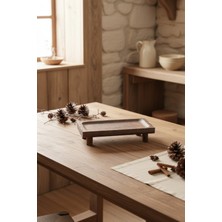 Özgürce Şık ve Kullanışlı Küçük Sunum Tepsisi, Pratik Taşıma ve Düzen Sağlar