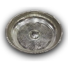 PremiumPort Parlak Bakır Hamam Tası, Şık ve Dayanıklı Tasarım, El Işçiliği Detayları