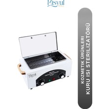 Misyul Yüksek Dereceli (220 Derece) Fırın Sterilize Makinesi Beyaz MIS-2165