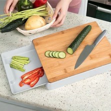 Özgürce Çok Amaçlı Ahşap Kesim Tahtası ve Panosu, Pratik ve Şık Tasarım