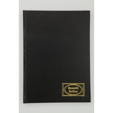 Dilman Senetli Defter Ciltli 20X27 160 Yp.