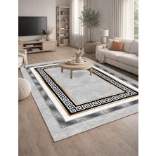 Lioara Home Modern Dijital Baskı Halı |  Yıkanabilir Kaymaz Taban Salon & Yatak Odası Halısı