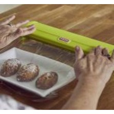 Cook Bas & Kes (Yeşil Renk) Streç Kesici Aparatı. 30 mt Streç Film Hediye