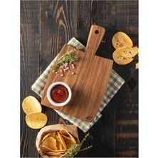 Özgürce Doğal Ahşap Kesme ve Servis Tahtası, Estetik ve Dayanıklı Tasarım