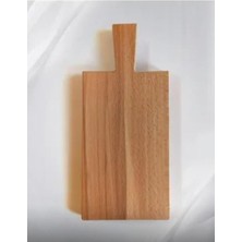 Özgürce Ahşap Kesme Tahtası 30X13 Cm, Çok Amaçlı ve Dayanıklı Kullanım