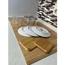 Özgürce Kaydırmaz Bambu Çok Amaçlı Mat 45X65, Dayanıklı ve Şık Tasarım