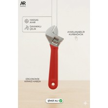 GK Tools Mini Kurbağacık Anahtar - Ayarlanabilir Küçük Boy Ingiliz Anahtarı - Hobi Tamir ve Cep Tipi El Aleti