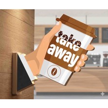 Durak Reklam Take Away Çiftaraflı Işıksız Fener Tabela