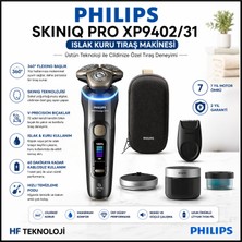 Philips I9000 Ultra XP9402/31 Skinıq Islak&kuru Tıraş Makinesi + Philips Vücut Tıraş Makinesi