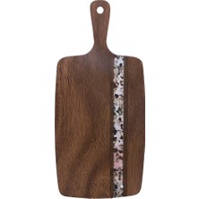 Özgürce Akasya Dikdörtgen Kesme Tahtası, Dayanıklı ve Şık Tasarım