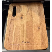 Özgürce Doğal Ahşap Kesme Tahtası, Dayanıklı ve Şık Mutfak Gereci