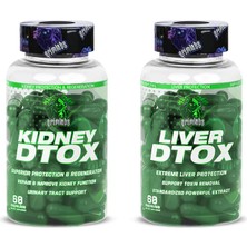 Grimlabs Gri̇mlabs Dtox Pack Ki̇dney Dtox  Li̇ver Dtox  Set
