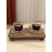 Özgürce Ahşap Dikdörtgen Sunum Standı 17X30 Cm, Doğal ve Şık Tasarım