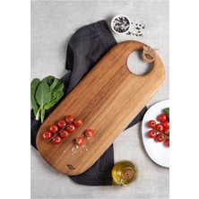 Özgürce Doğal Ahşap Kesme ve Servis Tahtası, Şık ve Dayanıklı Tasarım