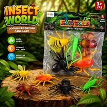 Trust Store Insect World Karışık Böcek Figür Seti Gerçekçi Görünümlü Eğitici Oyuncak Poşetli Set