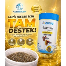 Curve Lepistes Balıkları Için Granül Yem 100 ml Omega 3 Vitamin C Protein Içerikli Balık Yemi