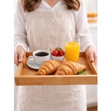 Özgürce Bambu Servis Tepsisi, Şık ve Kullanışlı, Doğal Tasarım