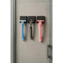 PremiumPort 3'lü Permatik Tutucu Seti, Çok Amaçlı Banyo Askısı, Pratik Düzenleyici