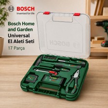 Bosch Ev Bahçe Universal El Aleti Seti 17 Parça