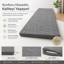 Yatella Miralay Araç Arka Koltuk Doldurma ve Dengeleme Minderi - 120 x 30 cm (Bütün Araba Modelleri Ile Uyumludur)