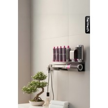PremiumPort Dyson Airwrap Için Duvar Standı, Güçlü ve Şık Tasarım