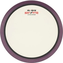 Vic Firth Hhpstr 13 Inç Heavy Hitter Stockpad Çalışma Pedi | Kalın Profil Yüzey, Gerçekçi Sekme Hissi, Sessiz Pratik Egzersizi