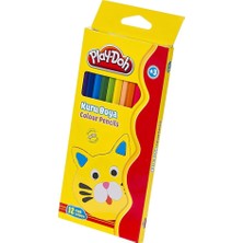 NessiWorld Play-Doh 12 Renk Kuru Boya Tam Boy