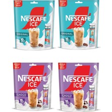 Nescafe Ice Original ve Choco 10 Lu / 4 Lü Paket