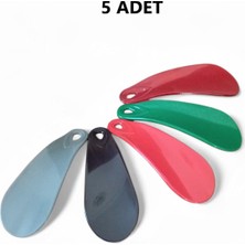 Meerkat 5 Adet Mini Boy Plastik Ayakkabı Çekeceği, Ayakkabı Keratası, 8cm