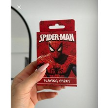 Deryora Spider -Man Iskambil Poker Kartı