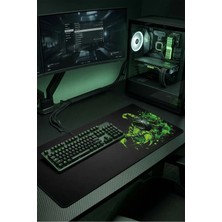 Sonictouch Neon Yeşili Akrep Kusursuz Hassasiyet Dikişsiz Xxl Gamer Oyuncu Klavye Mouse Pad 40X90CM