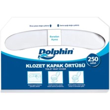 PremiumPort 250 Adet Kağıt Klozet Kapak Örtüsü, Hijyenik ve Pratik Kullanım Için