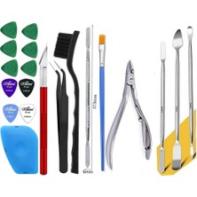 MHM Evrensel Telefon Onarım Aletleri Seti Sökme Pry Açılış Aracı Metal Sökme Kazıyıcı Kiti Telefon Spatula El Alet Takımı18
