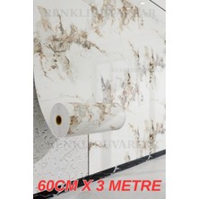 PremiumPort Suya Dayanıklı Banyo ve Wc Kaplama Rulo 3 Metre Yapışkanlı Panel