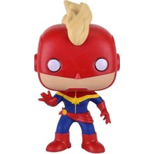Funko Pop. Marvel Captain Marvel Masked # 154 Vinil Bobble-Head
