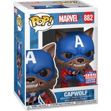 Funko Pop! Marvel: Year Of The Shield - Captain America Capwolf - Marvel Comics - Amazon'a Özel - Vi