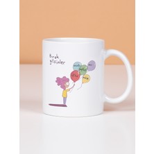 Işıltı Sepeti Kişiye Özel Tasarım Kupa