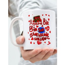 Işıltı Sepeti Kişiye Özel Tasarım Kupa