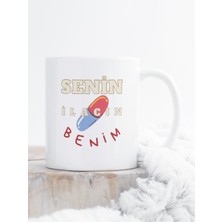 Işıltı Sepeti Kişiye Özel Tasarım Kupa