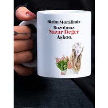 Işıltı Sepeti Kişiye Özel Tasarım Kupa