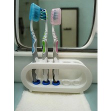 PremiumPort Şık ve Fonksiyonel Banyo Organizer, Pratik Diş Fırçası Tutucu
